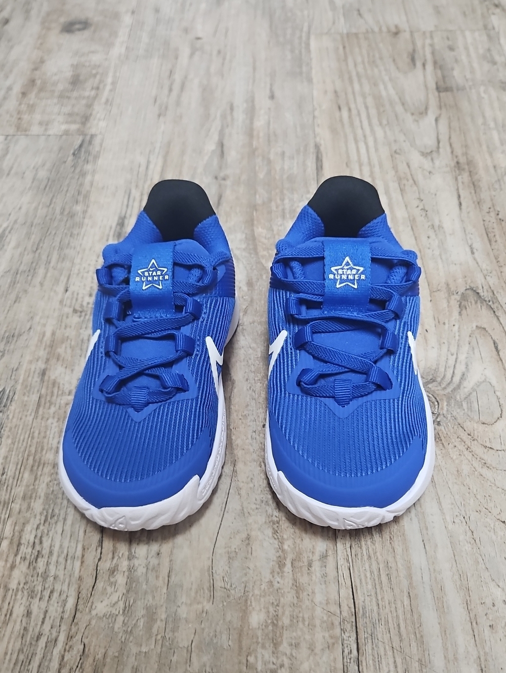 Nike Toddler Blue and White Sneakers